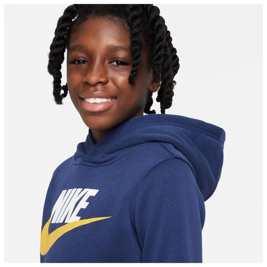 Nike Παιδικό φούτερ Sportswear Club Fleece Graphic Hoodie Nike Παιδικό φούτερ Sportswear Club Fleece Graphic Hoodie